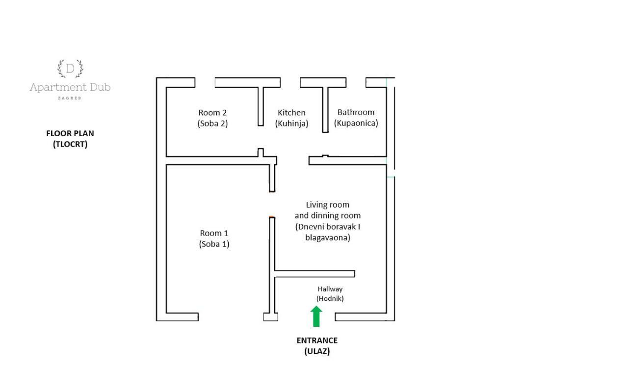 Dub Apartments Zagreb - Free Parking Phòng bức ảnh